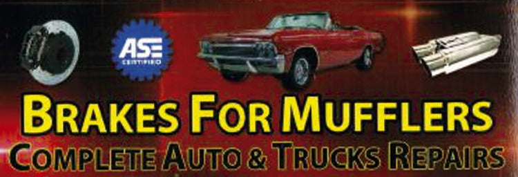 Brakes For Mufflers