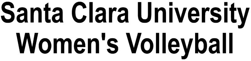 Santa Clara University Women's Volleyball