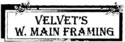 Velvet's W. Main Framing