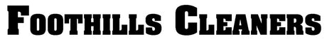 Foothills Cleaners