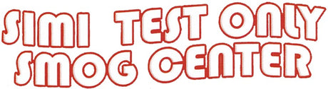 Simi Test Only Smog Center
