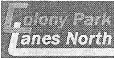 Colony Park North Lanes