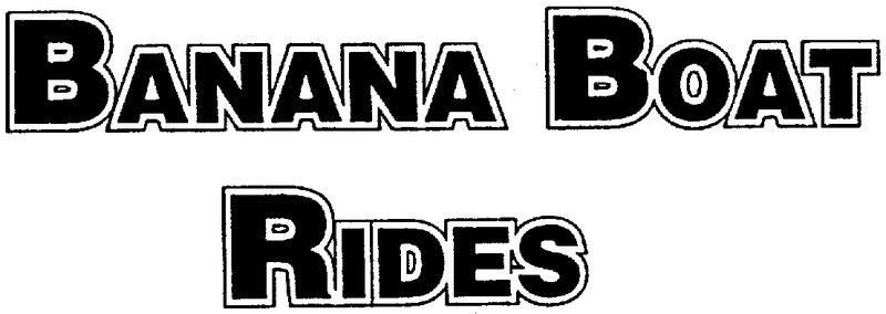 Banana Boat Rides
