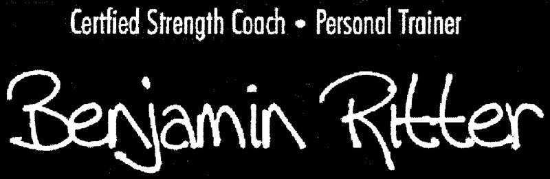 Benjamin Ritter Certified Personal Training