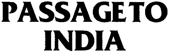 Passage to India