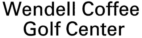 Wendell Coffee Golf Center