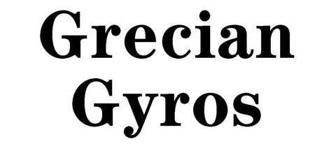 Grecian Gyros