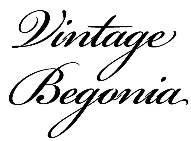 Vintage Begonia
