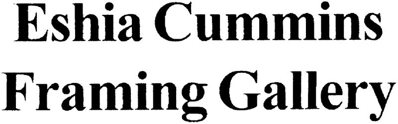 Eshia Cummins Framing Gallery