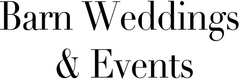 Barn Weddings & Events