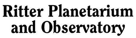 Ritter Planetarium & Observatory