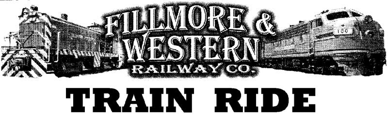 Fillmore & Western Railway Co. TRAIN RIDE