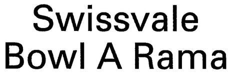 Swissvale Bowl A Rama