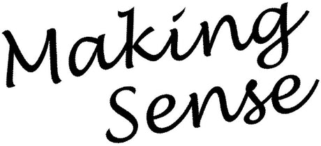 Making Sense