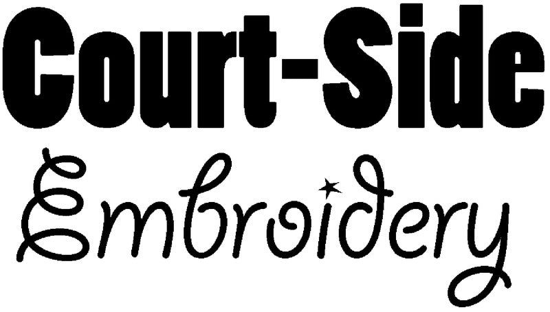 Court-Side Embroidery