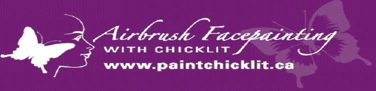 Airbrush Facepainting with Chicklit