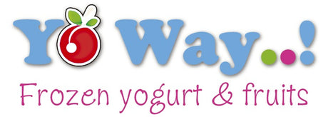 Yo Way Frozen Yogurt & fruits