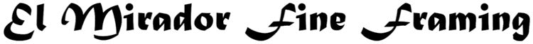 El Mirador Fine Framing